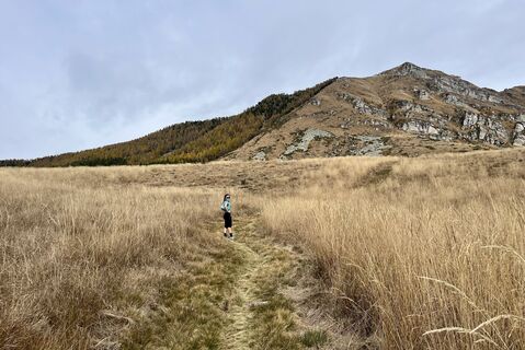 Photo de Aurelian Böhler le long du parcours