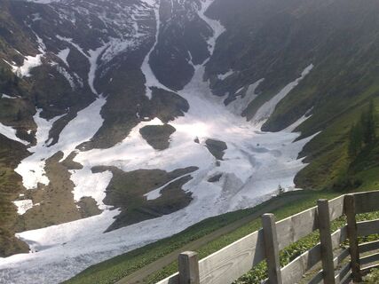 Gletscher vor der Frondell Alm