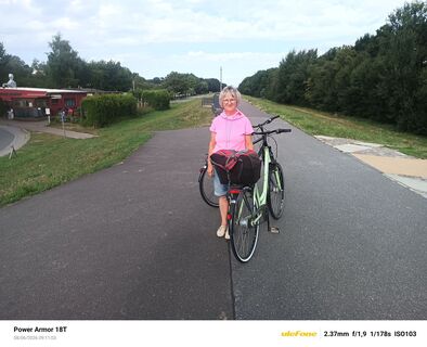 Foto von Norbert Redepenning entlang der Tour