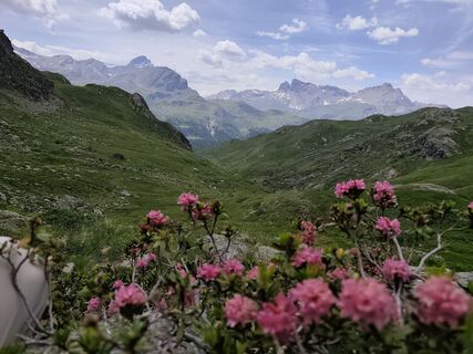 Foto von Guido Lovati entlang der Tour