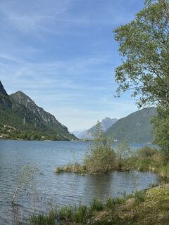 Photo de Agnese Martinelli le long du parcours