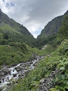 Foto de Markus Weig a lo largo del recorrido