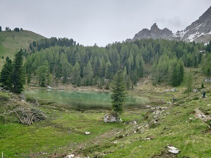 Foto de Vincenzo Terzulli a lo largo del recorrido