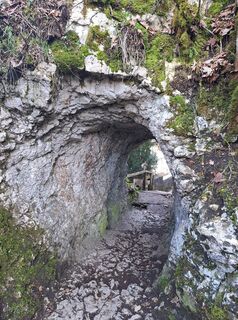 Foto von Katharina entlang der Tour