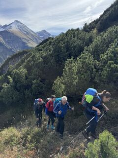 Photo de Elena Friesen le long du parcours