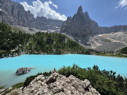 Foto von “Jerry” Brunetti entlang der Tour
