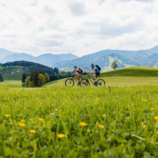 Radfahren im Allgäuer Voralpenland