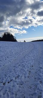 Foto von Brigitte Hainzmann entlang der Tour