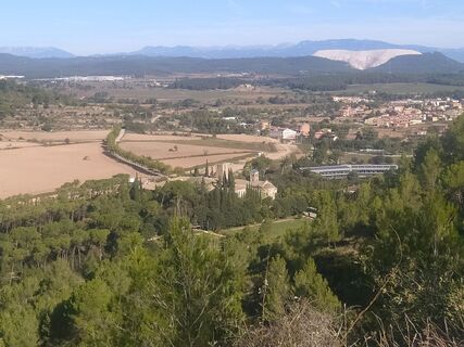 Foto de carmper a lo largo del recorrido