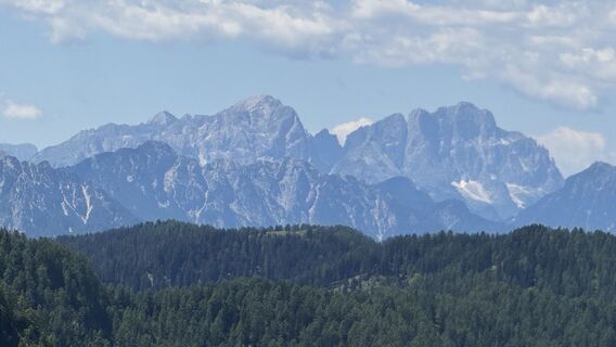 Photo de Brigitta Jencski le long du parcours