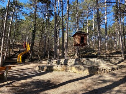 Rutsche Elefantenspielplatz
