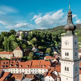 Blick auf das Schloss