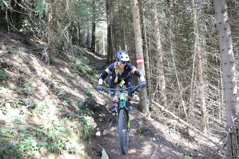 Abfahrt Kärntner Grenztrail