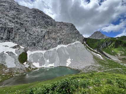 Foto von Enrica Grüber entlang der Tour