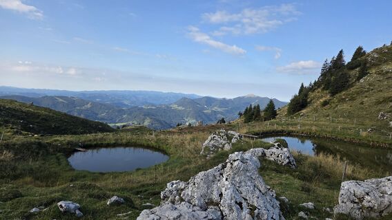Foto von Klementina Gartner entlang der Tour