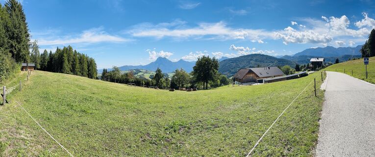 Foto von Isabella Pömmer entlang der Tour