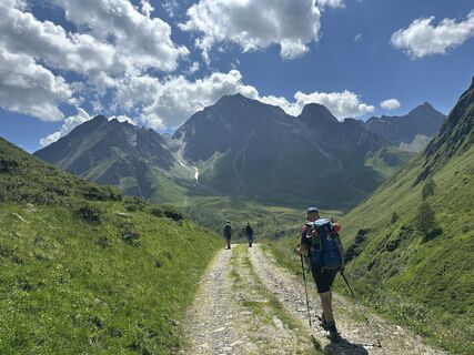 Foto von Robert Meier entlang der Tour