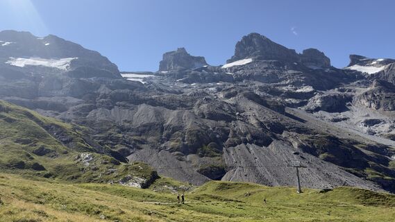 Foto von Peter Burki entlang der Tour