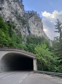 Foto von Karl Plattner entlang der Tour