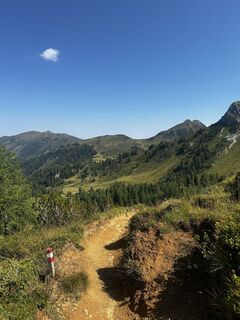 Foto von Julia Clavora entlang der Tour