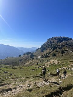 Foto von Lara Rešek entlang der Tour