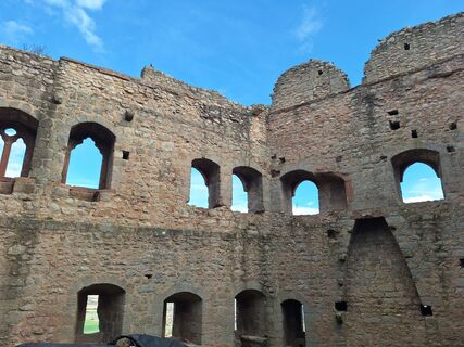 Foto da Katharina lungo il tour