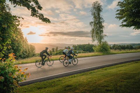 Rennradfahren im Sauerland
