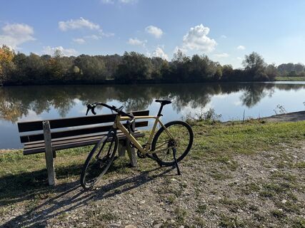 Foto de Hannes Troger a lo largo del recorrido