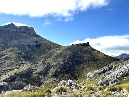 Photo de Norbert Herbig le long du parcours
