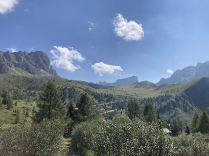 Foto de Marilena Locatelli a lo largo del recorrido