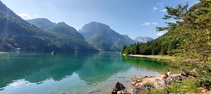 Zdjęcie z Mario Thomaschütz wzdłuż trasy