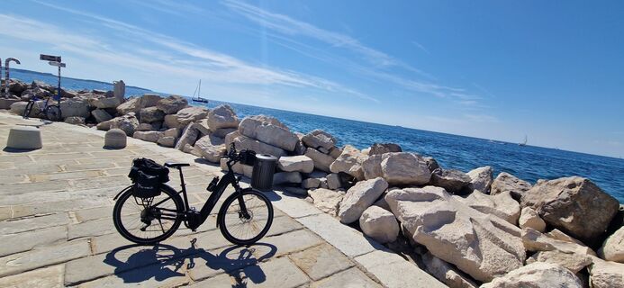 Fotografia z Utassy Tóth Johanna na trase