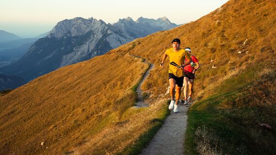 Trailrunning auf der Seefelder Spitze - Sportler auf Weg (quer).jpg