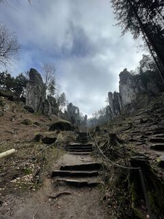Zdjęcie z Marek Kotáb wzdłuż trasy