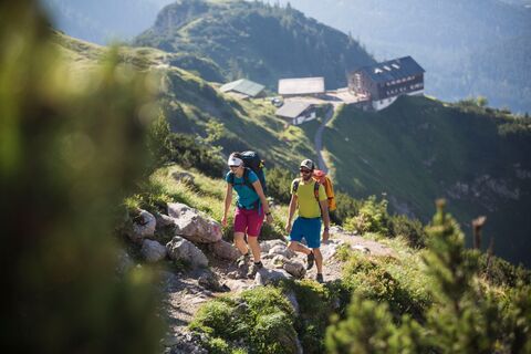 Ellmau_Ellmauer Halt_Aufstieg_Wilder Kaiser