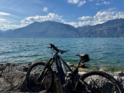 Foto von Petra Egger entlang der Tour