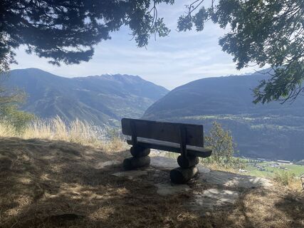 Foto von Tizian Trautmann entlang der Tour