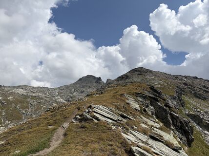 Foto von Monica entlang der Tour