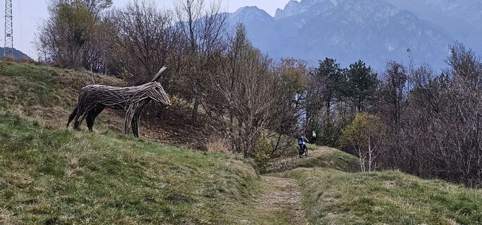 Foto von Nico entlang der Tour
