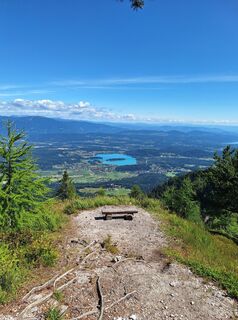 Foto von Dagmar Hofer entlang der Tour