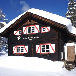 Frido-Kordon-Hütte auf der Sonnalm Stubeck