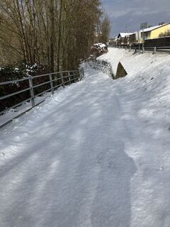 Photo de Daniel Vogel le long du parcours