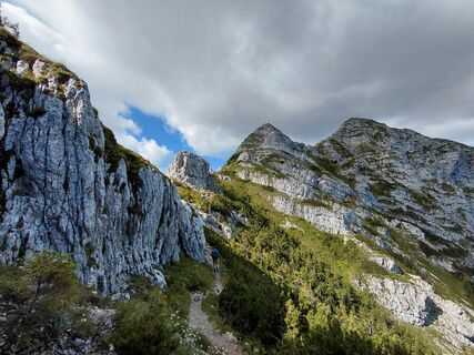 Foto von Helmut Wolfgang entlang der Tour
