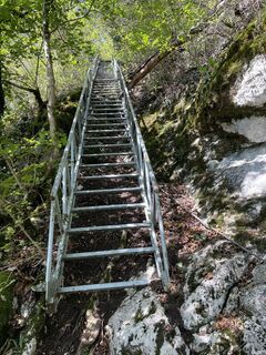 Photo de Nadine Rüegg le long du parcours