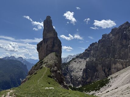 Foto de Henk Dijkstra a lo largo del recorrido