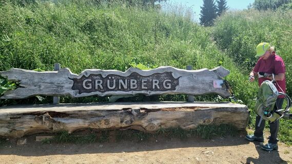 Foto van Veronika Strauss langs de tour