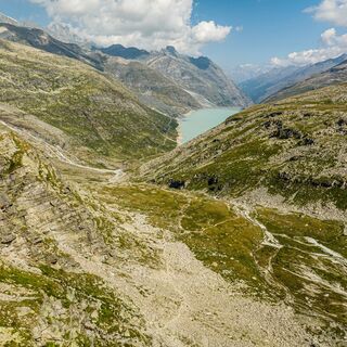 Ausblick vom Weg zur goldenen Madonna