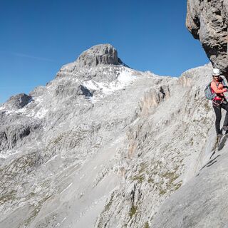 Klettersteig Partnunblick