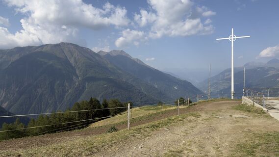 Foto von Peter Burki entlang der Tour