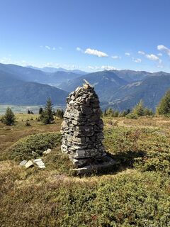 Foto von Hans Peter Gröchenig entlang der Tour